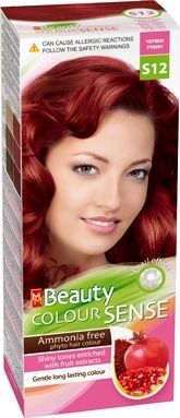 MM Beauty Colour Sense / ММ Бюти фито боя за коса без амоняк S12 червен рубин