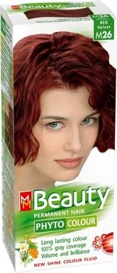 MM Beauty Phyto Colour / ММ Бюти фито боя за коса М26 червено кадифе