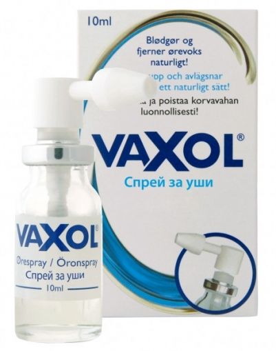 Vaxol / Ваксол спрей за омекотяване и почистване на ушна кал 10мл.