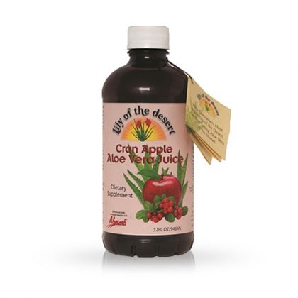 Cran Apple Aloe Vera / Алое вера сок червена боровинка и ябълка за силна имунна система 946мл.