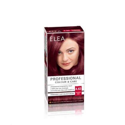 ELEA Professional Colour & Care / Елеа боя за коса № 4.62 Вишнево червен