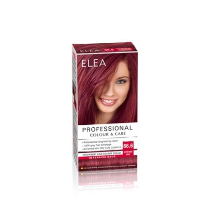 ELEA Professional Colour & Care / Елеа боя за коса № 66.6 Наситено червен