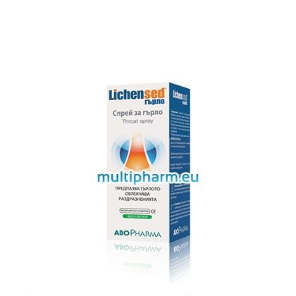 Abo Pharma Lichensed / Лихенсед спрей за облекчаване на раздразненото гърло 30мл