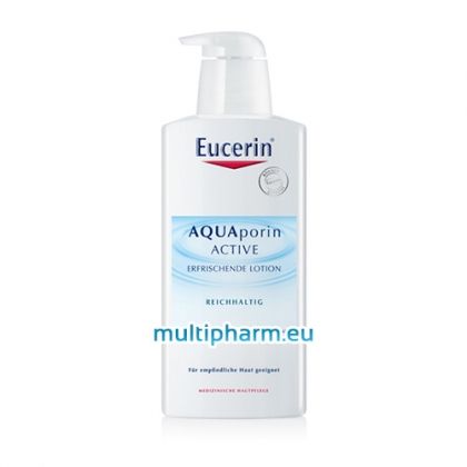 Eucerin AQUAporin active rich / Интензивно хидратиращ лосион за тяло 400ml