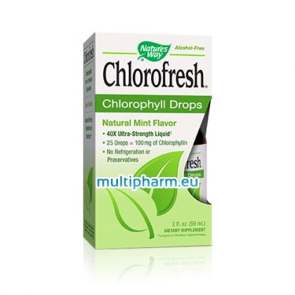 Nature’s Way Chlorofresh / Хлорофреш Хлорофилови капки за детоксикация 59ml