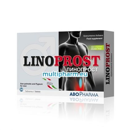 AboPharma LinoProst / ЛиноПрост за подкрепа на простатната функция 30табл
