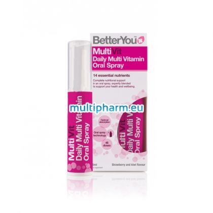 BetterYou MultiVit / МултиВитамин орален спрей 25ml за 48 дни