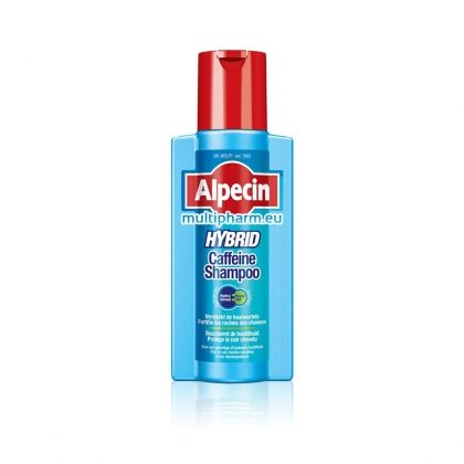 Alpecin / Алпецин Хибрид Кофеинов шампоан за чувствителен и сърбящ скалп при косопад 250ml