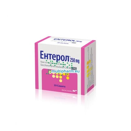 Enterol / Ентерол 20 разтворими сашета при диария