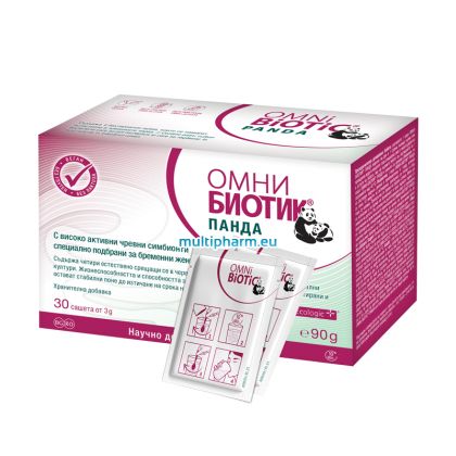 Omni-Biotic Panda / Омни Биотик Панда Пробиотична комбинация за мама и бебе 30саш