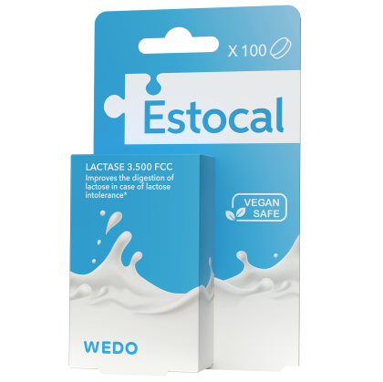 Estocal - хранителна добавка за лактозна непосимост 100tabl