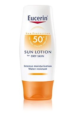 Eucerin / Юсерин Слънцезащитен лосион за суха и чувствителна кожа SPF50+ 150мл.