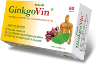 GingkoVin / Гинковин За паметта и добро кръвообръщение 60табл.