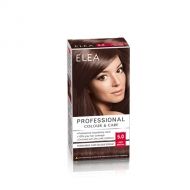 ELEA Professional Colour &amp; Care / Елеа боя за коса № 5.0 Светло кафяв
