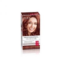 ELEA Professional Colour &amp; Care / Елеа боя за коса № 7.46 Медно червен