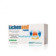 Abo Pharma Lichensed / Лихенсед за облекчаване на дразненето и болките в гърлото 16 таблетки за смучене