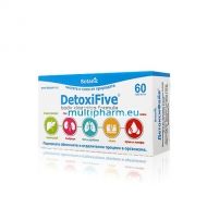 DetoxiFive / ДетоксиФайв подпомага обменните и отделителните процеси в организма 60табл