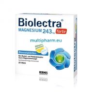 Biolectra Magnesium forte / Биолектра Магнезий форте за нормална функция на мускулите 20 ефф.табл