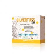 AboPharma Silvertuss Flu / Силвертус Флу намалява кашлицата и благоприятства отделянето на бронхиален секрет 10сашета