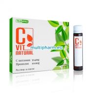 Teampro C Vit Natural / Витамин C + Прополис ампули за пиене 6бр