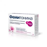 Фемитонина успокоява симптомите на менопауза 30табл