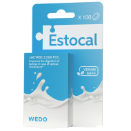 Estocal - хранителна добавка за лактозна непосимост 100tabl